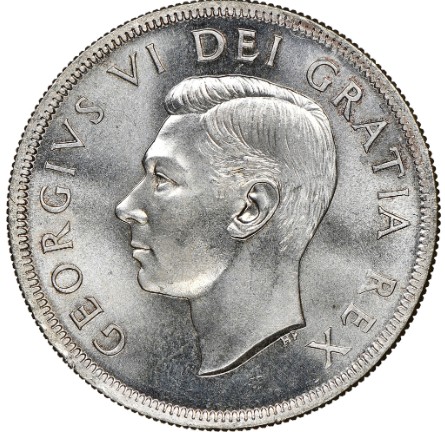 Canadian silver dollars