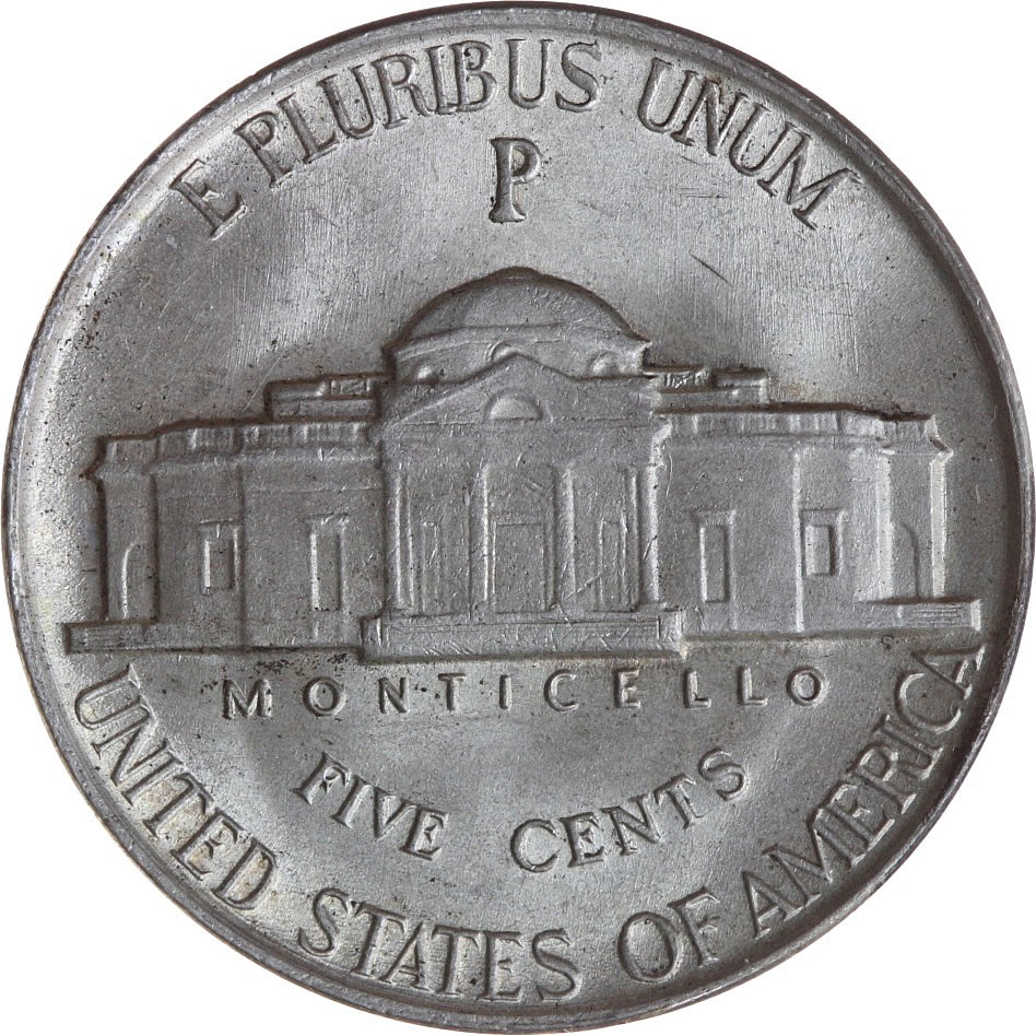 1942-1945 “War” nickel